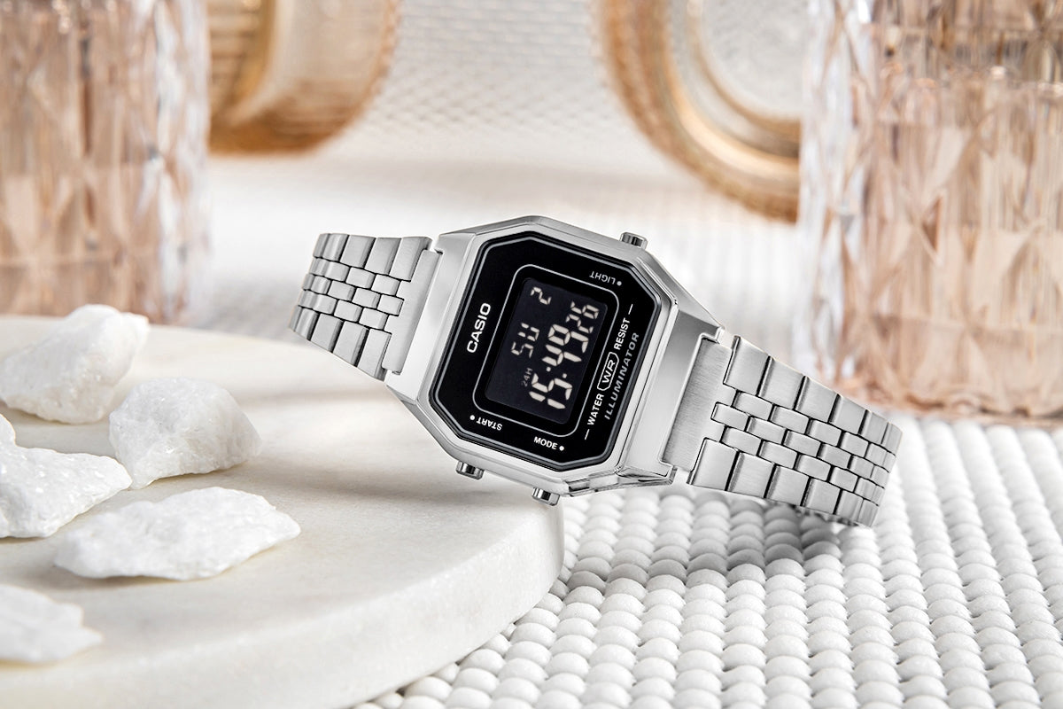 Zegarek Damski CASIO Vintage LA680WA-1BDF