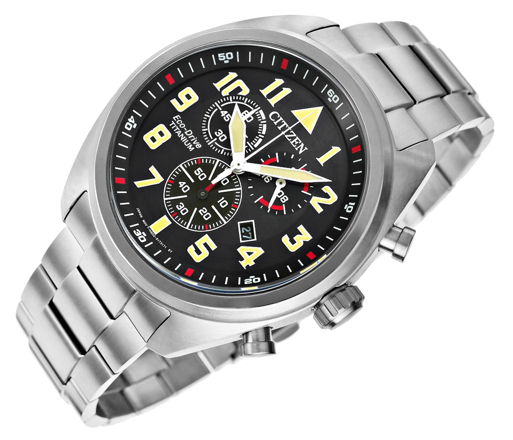 Zegarek Męski CITIZEN Super Titanium Eco-Drive AT2480-81E