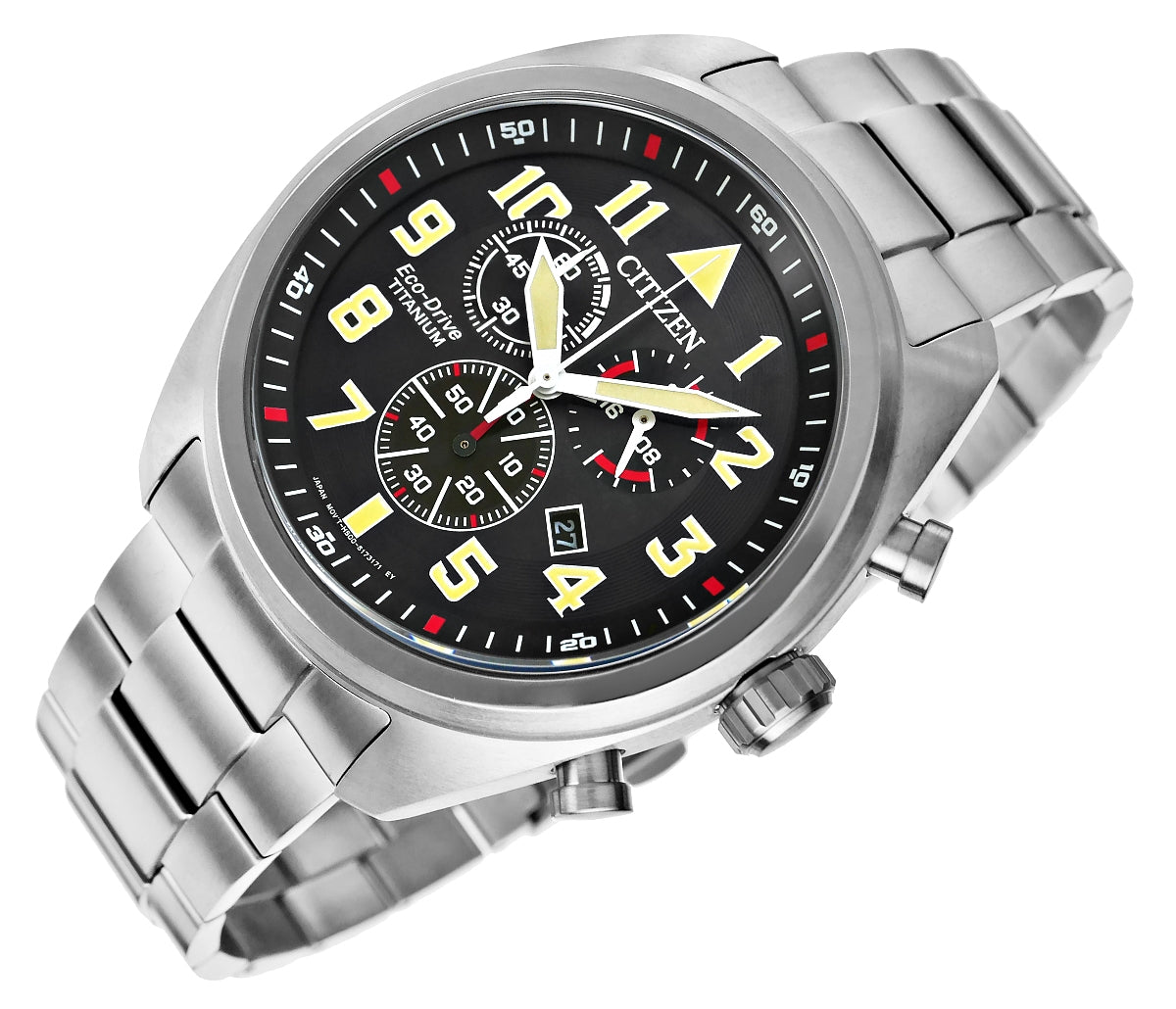 Zegarek Męski CITIZEN Super Titanium Eco-Drive AT2480-81E