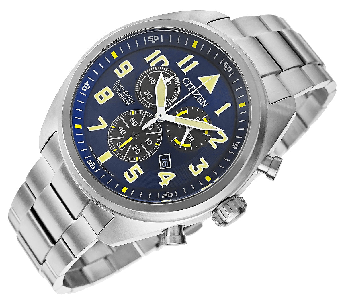 Zegarek Męski CITIZEN Super Titanium Eco-Drive AT2480-81L