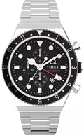 Zegarek Męski TIMEX Q Timex 3-Time Zone Chronograph TW2V69800