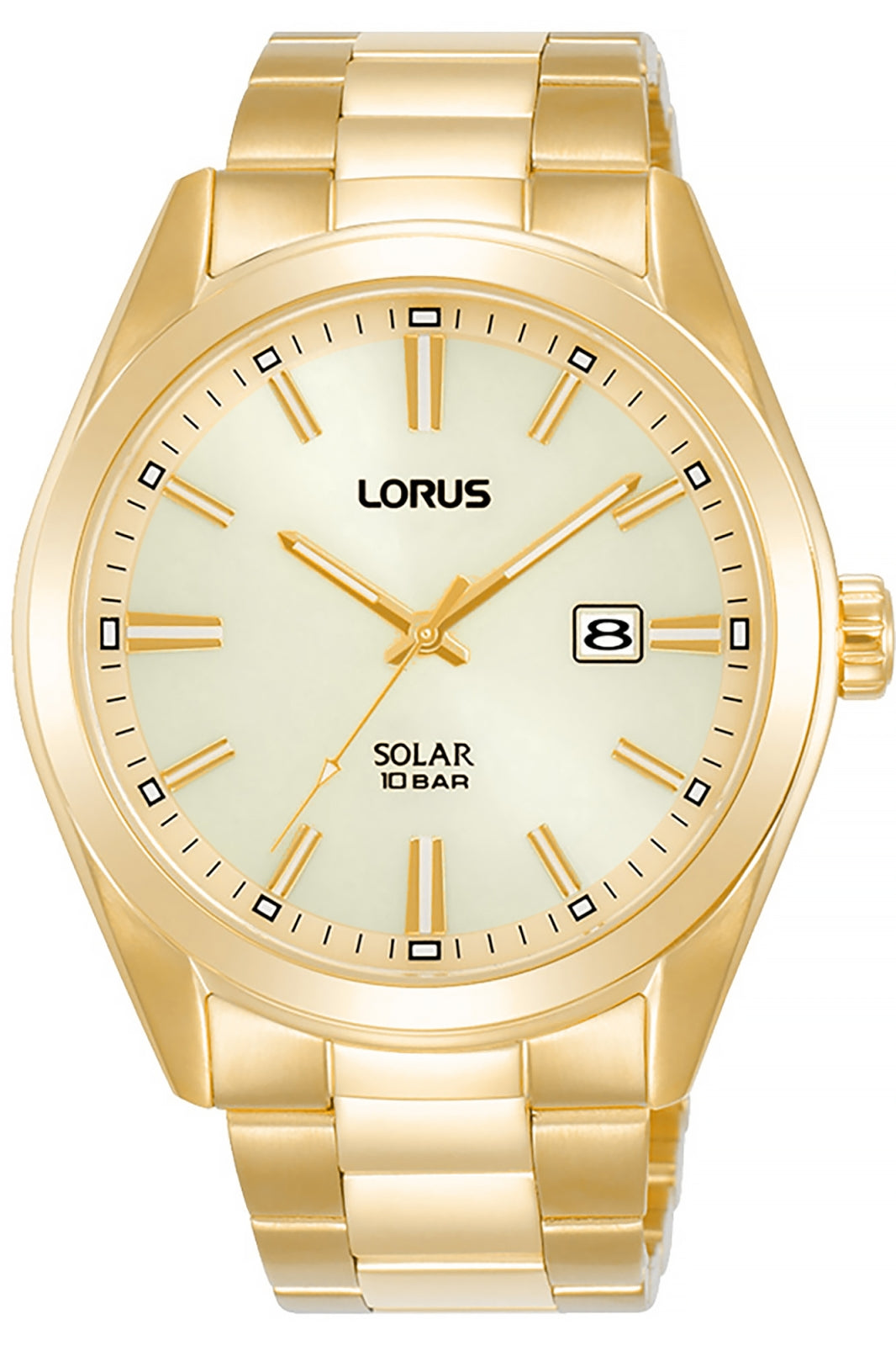 Zegarek Męski LORUS Solar Gold RX338AX9