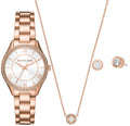 Zegarek Damski Michael Kors Lauryn + biżuteria MK4850SET