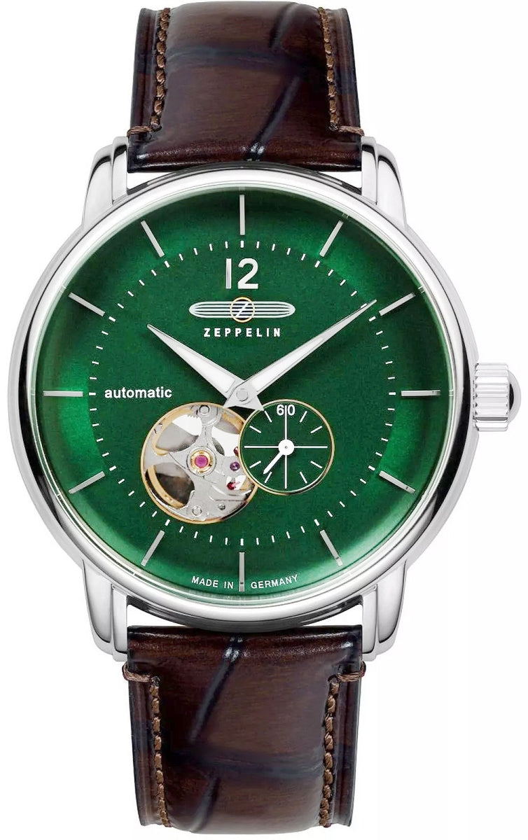 Zegarek Męski ZEPPELIN LZ120 Open Heart Automatic 8166-4