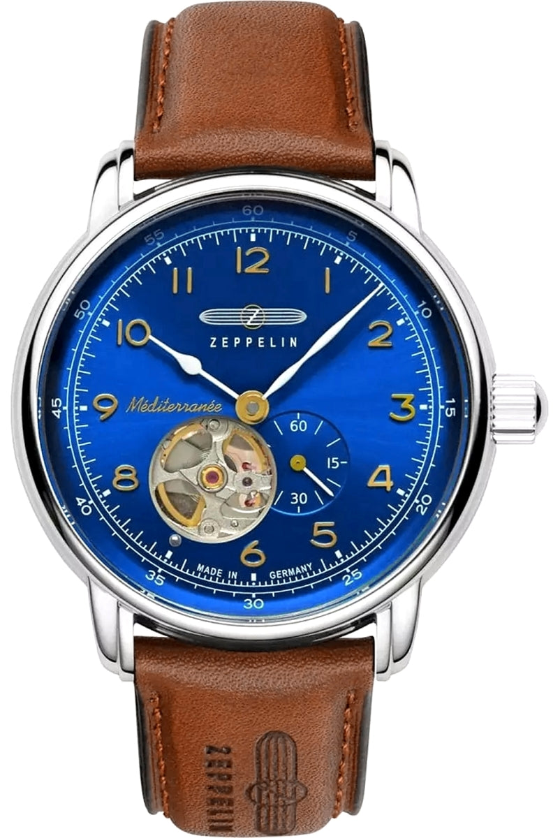 Zegarek Męski ZEPPELIN Méditerranée Open Heart Automatic 9666-3