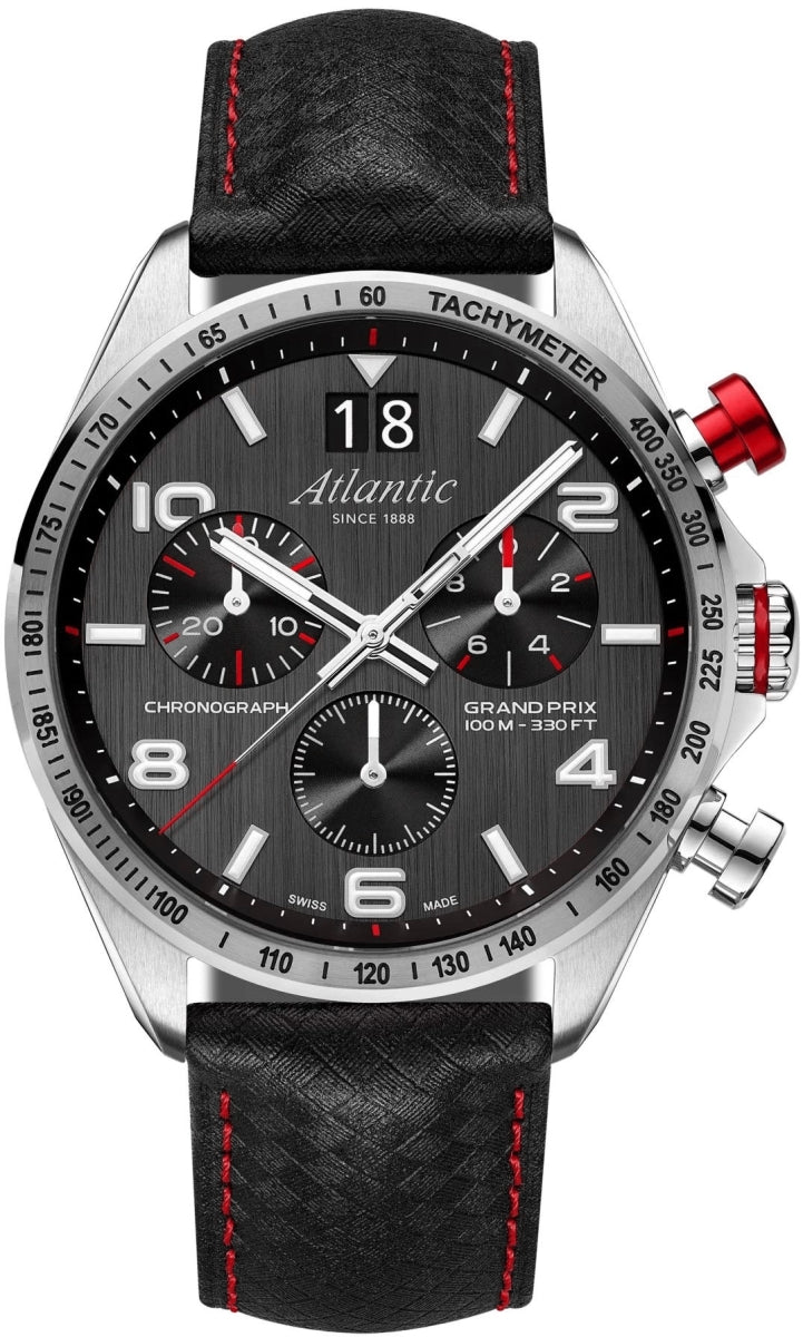Zegarek Męski Atlantic Grand Prix Chrono 55463.41.65