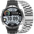 Smartwatch Gravity Grafitowy Pasek + Bransoleta GT42-3