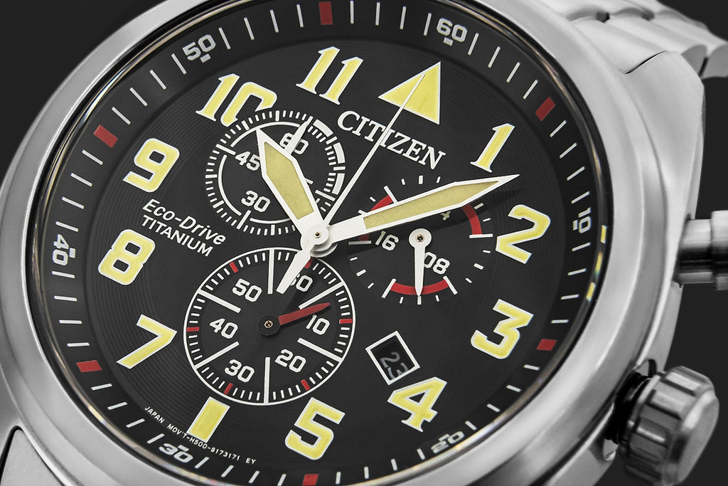 Zegarek Męski CITIZEN Super Titanium Eco-Drive AT2480-81E