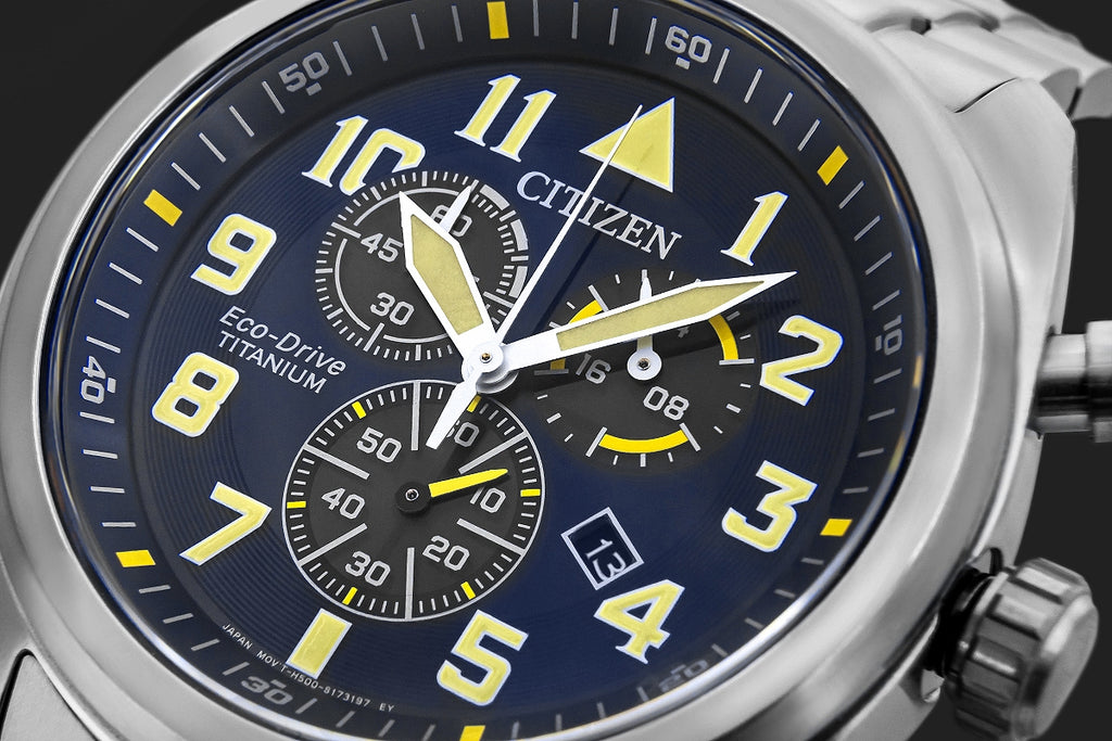 Zegarek Męski CITIZEN Super Titanium Eco-Drive AT2480-81L