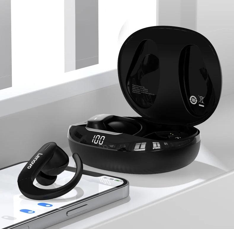 Słuchawki bezprzewodowe douszne LENOVO Thinkplus LivePods T50 Czarne