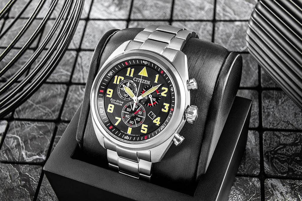 Zegarek Męski CITIZEN Super Titanium Eco-Drive AT2480-81E
