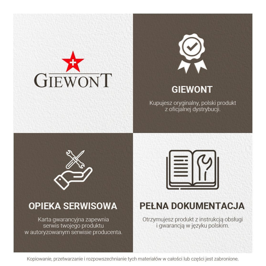 Słuchawki bezprzewodowe GIEWONT RealSound PRO ANC ENC GWS800-2 Białe
