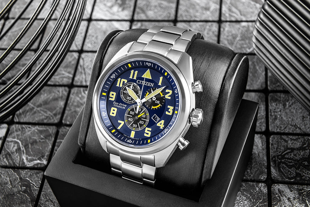 Zegarek Męski CITIZEN Super Titanium Eco-Drive AT2480-81L