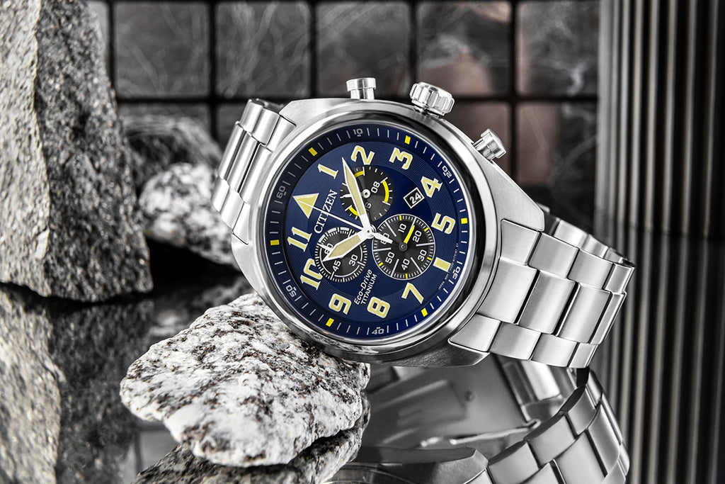 Zegarek Męski CITIZEN Super Titanium Eco-Drive AT2480-81L