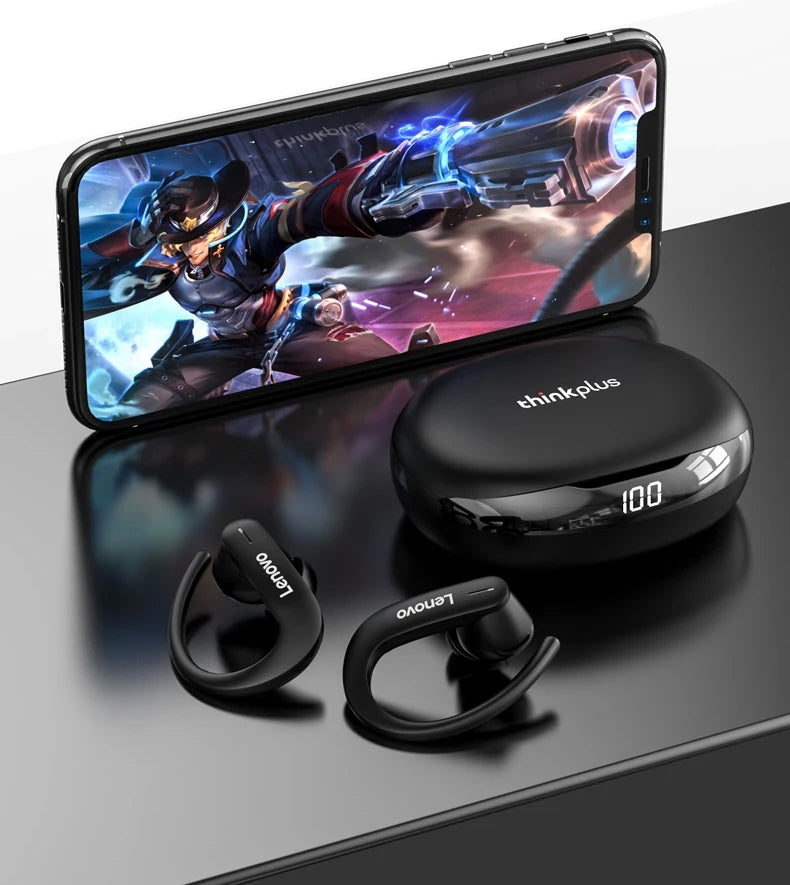 Słuchawki bezprzewodowe douszne LENOVO Thinkplus LivePods T50 Czarne