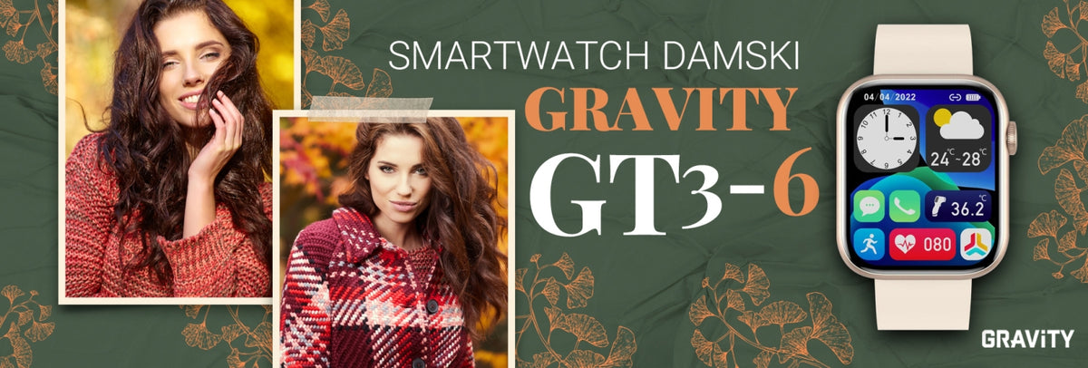 Smartwatch Damski Gravity GT3-6
