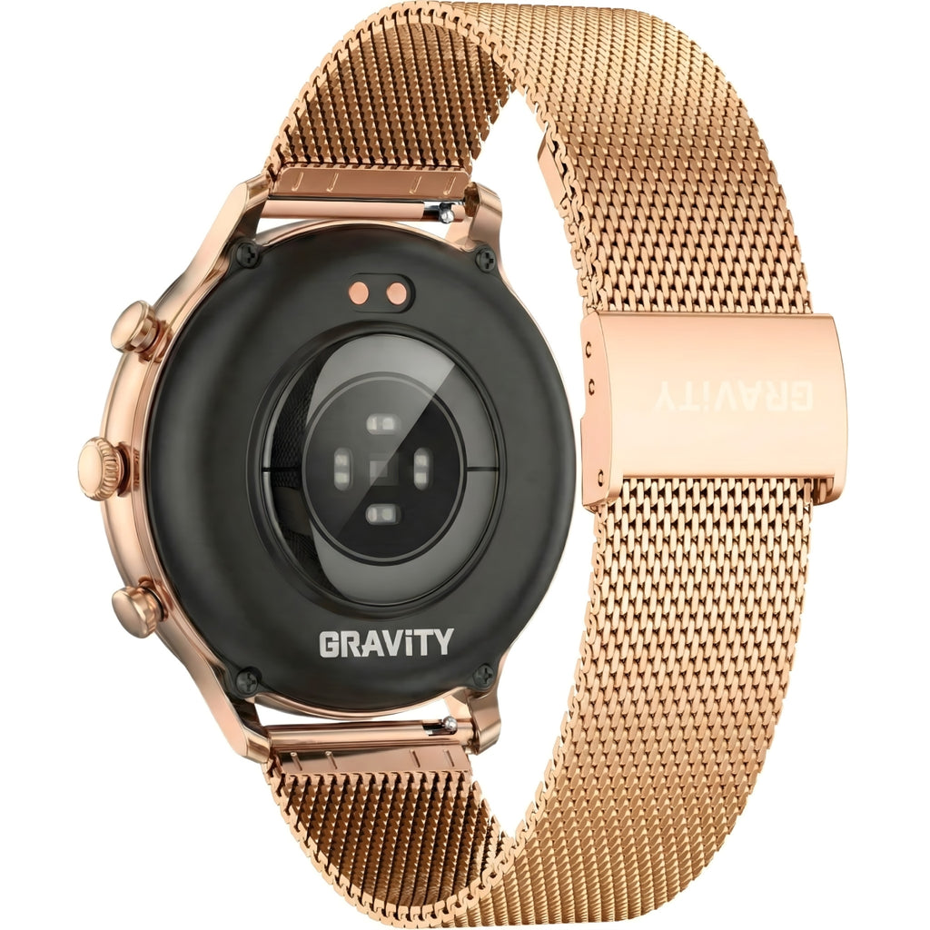 Smartwatch Gravity Różowe Złoto Pasek i Bransoleta GT5-5