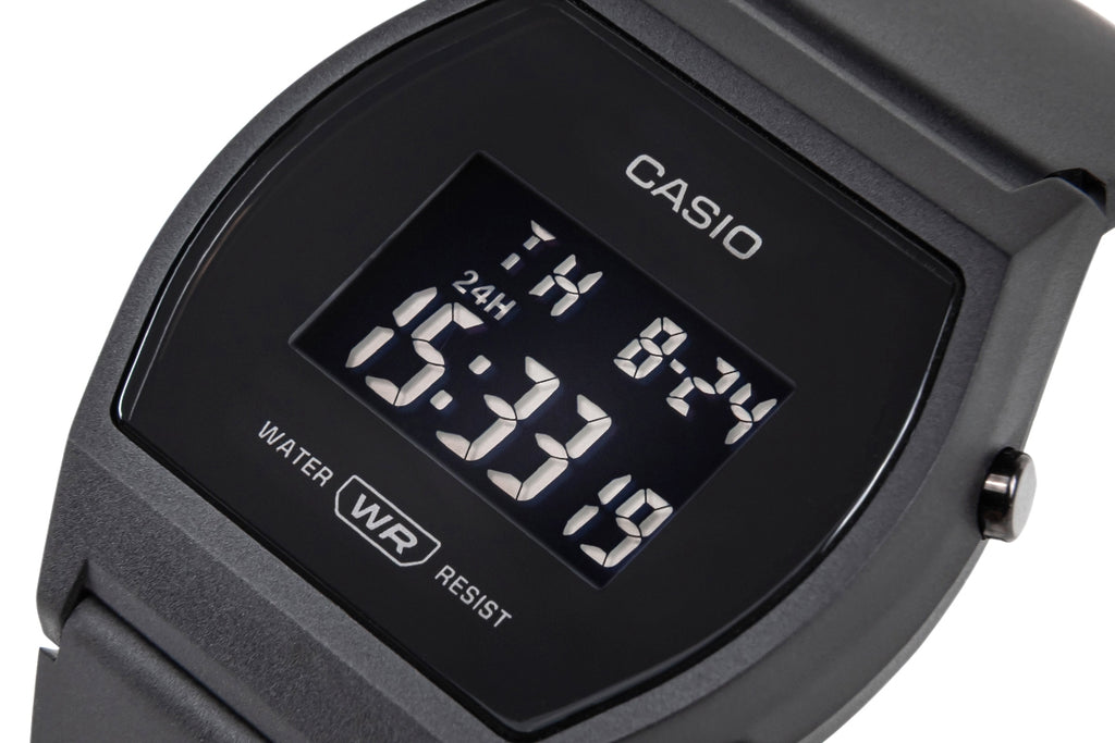 Zegarek Damski CASIO LW-204-1BEF Czarny Unisex