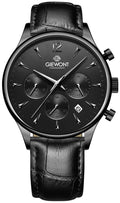 Zegarek Męski Giewont Chronograph Sapphire Czarny GW6310-A1