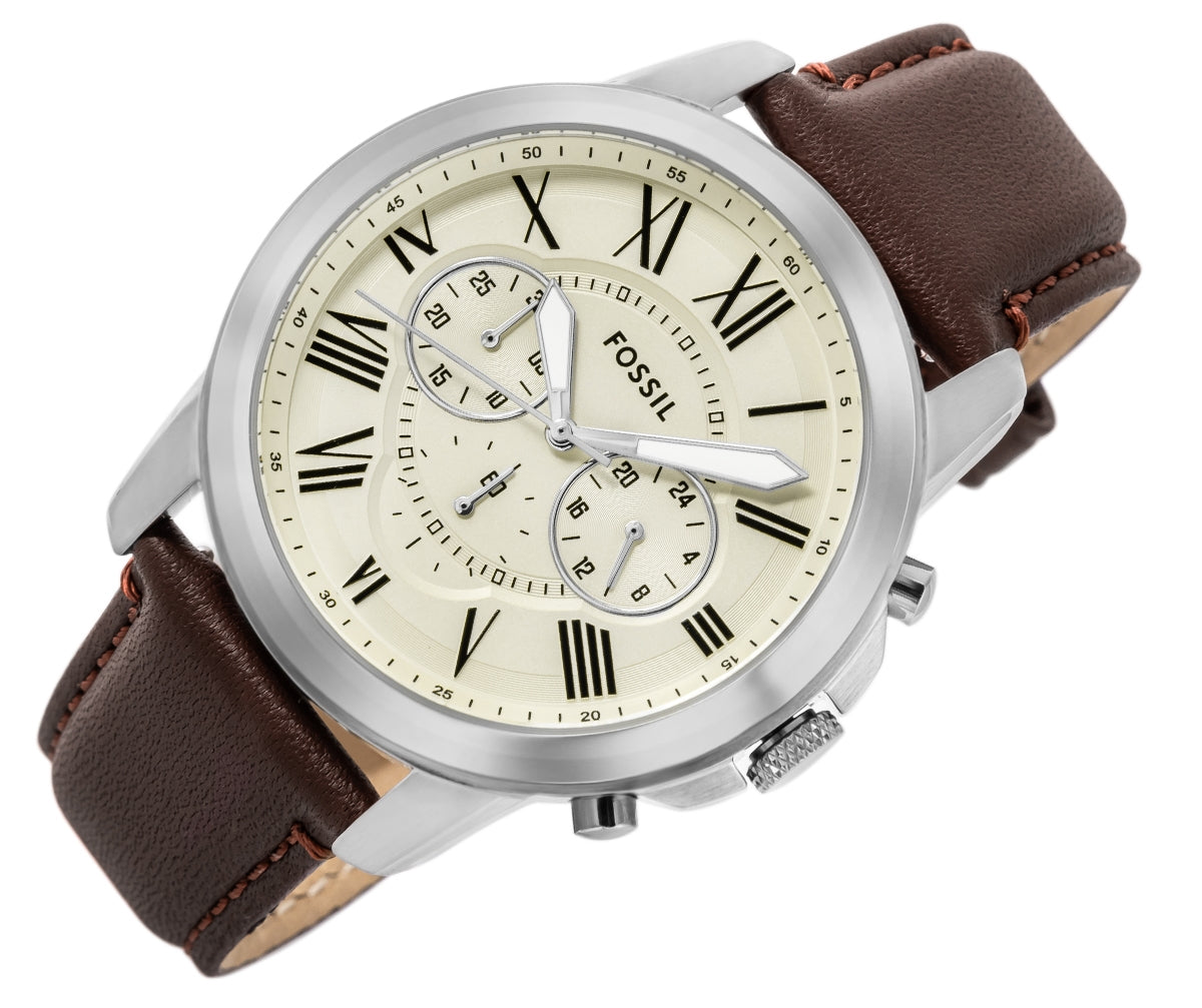 Zegarek Męski FOSSIL Grant Leather FS4735