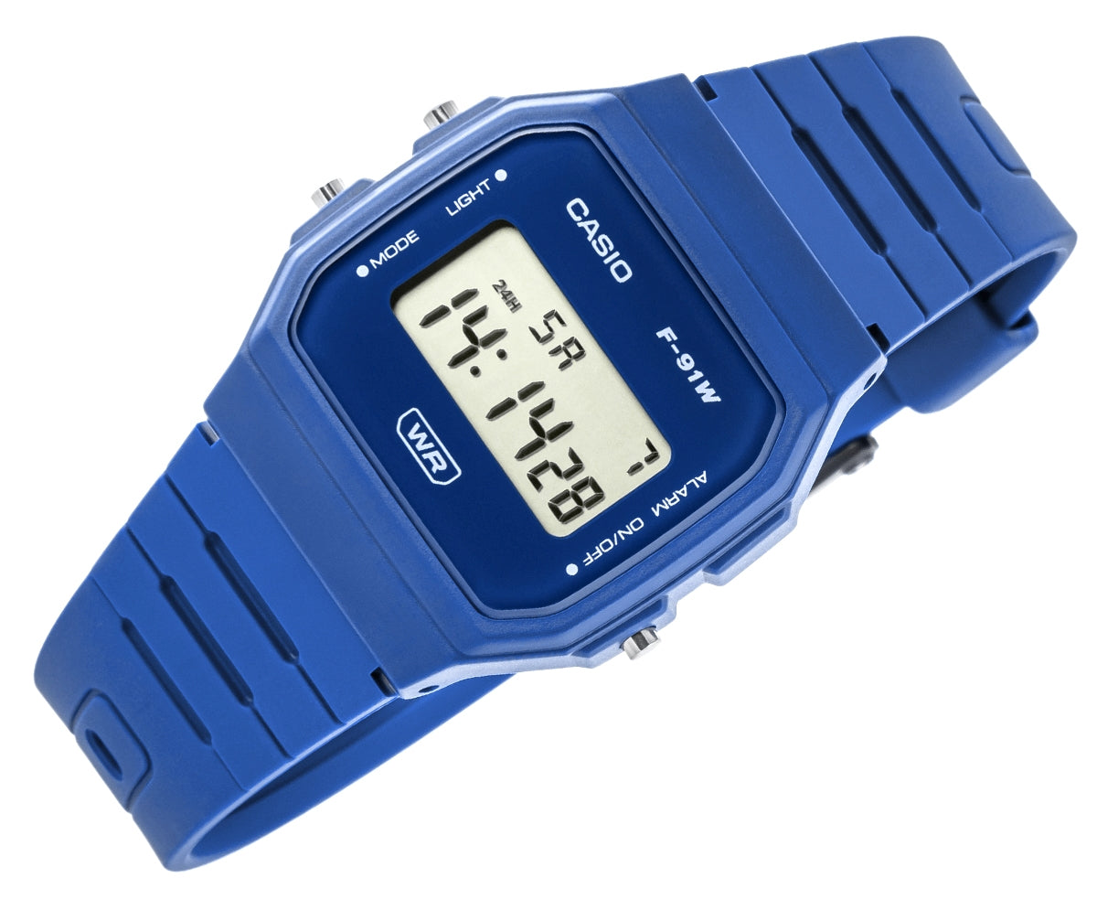 Zegarek CASIO Unisex F-91WB-2A1EF