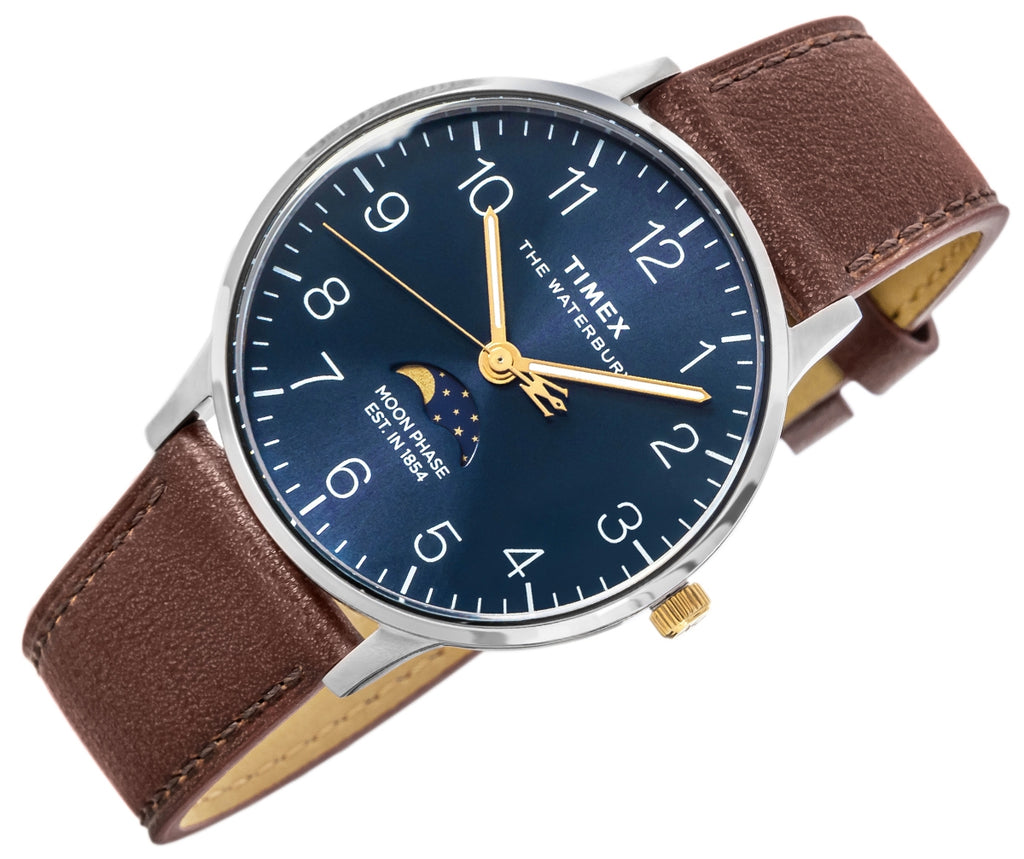 Zegarek Męski TIMEX Waterbury Classic Moon Phase TW2W75600