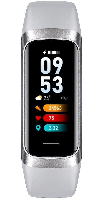 Smartband Damski RUBICON RNCF05 Silver/Grey SMARUB213