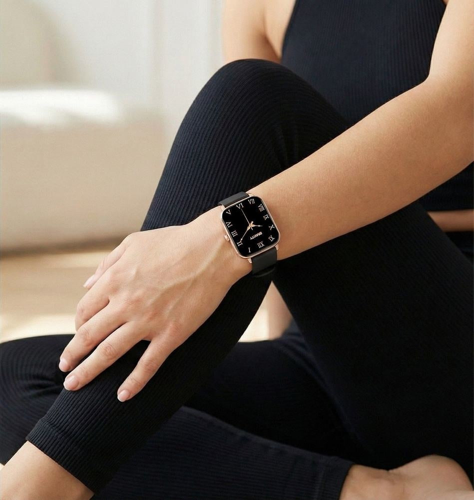 Smartwatch Gravity Różowe Złoto Czarny GT36-3