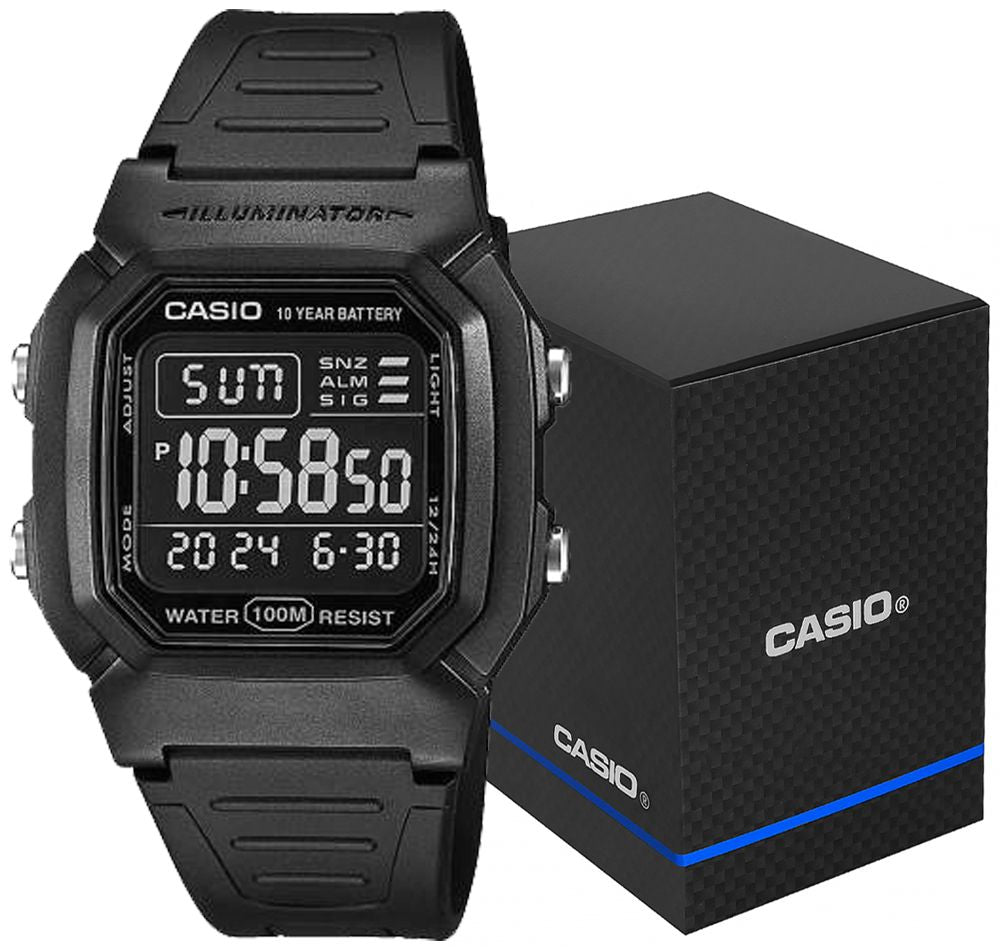 Zegarek Męski CASIO W-800H-1BVES