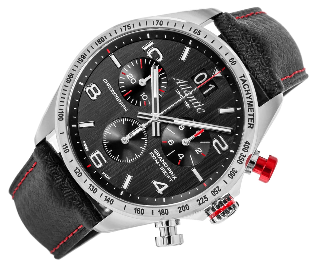 Zegarek Męski Atlantic Grand Prix Chrono 55463.41.65