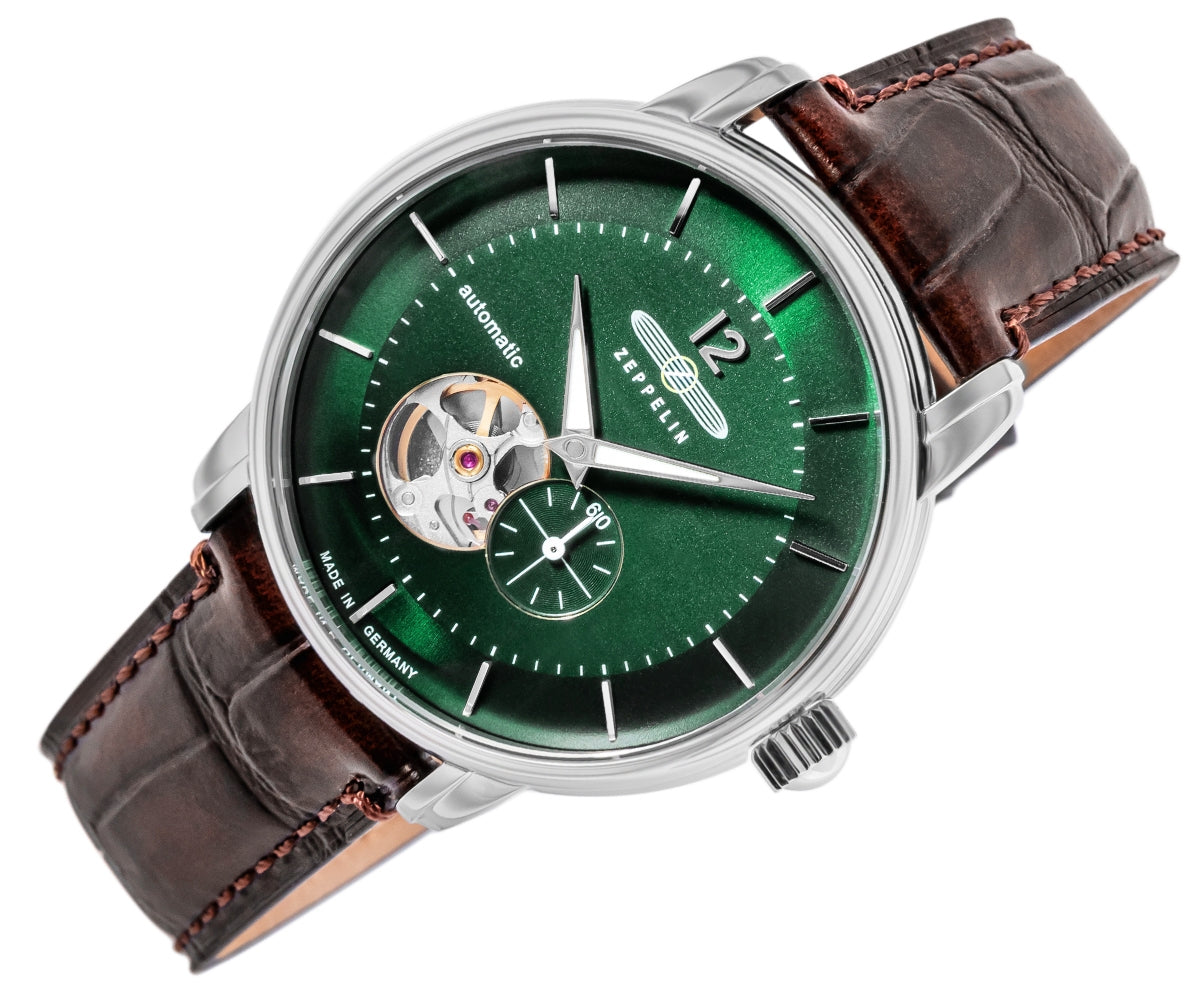 Zegarek Męski ZEPPELIN LZ120 Open Heart Automatic 8166-4