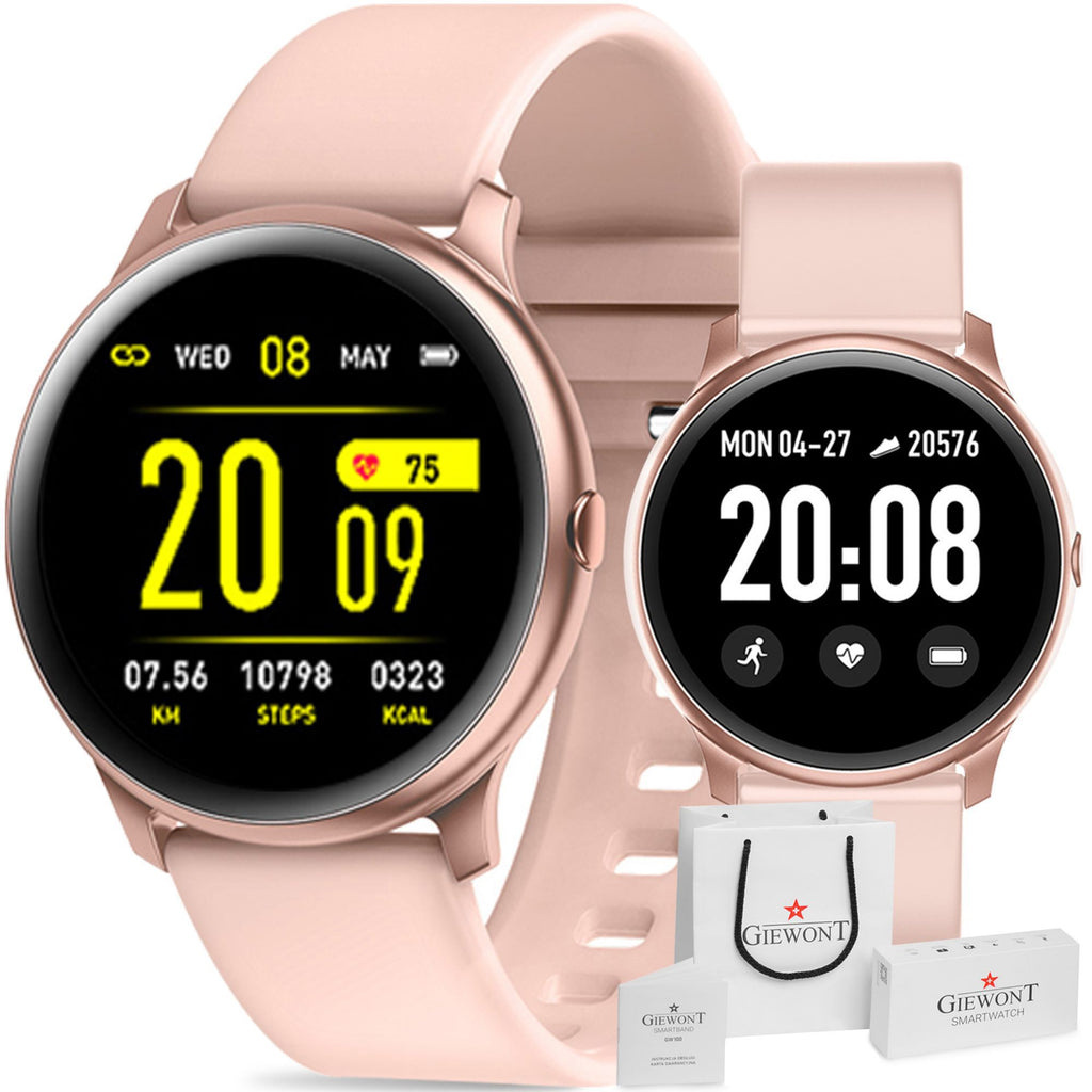 Smartwatch GIEWONT GW100-5 Różowy
