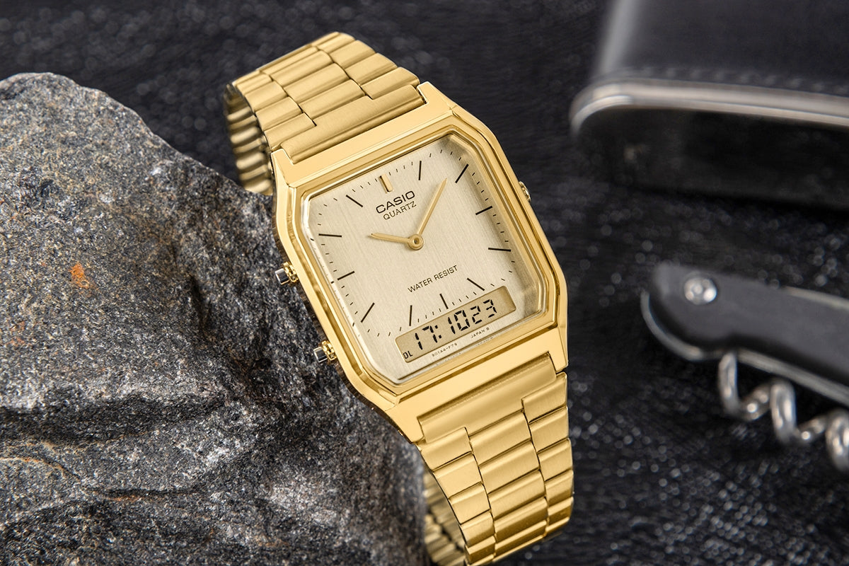 Zegarek Męski CASIO VINTAGE AQ-230GA-9DMQYES