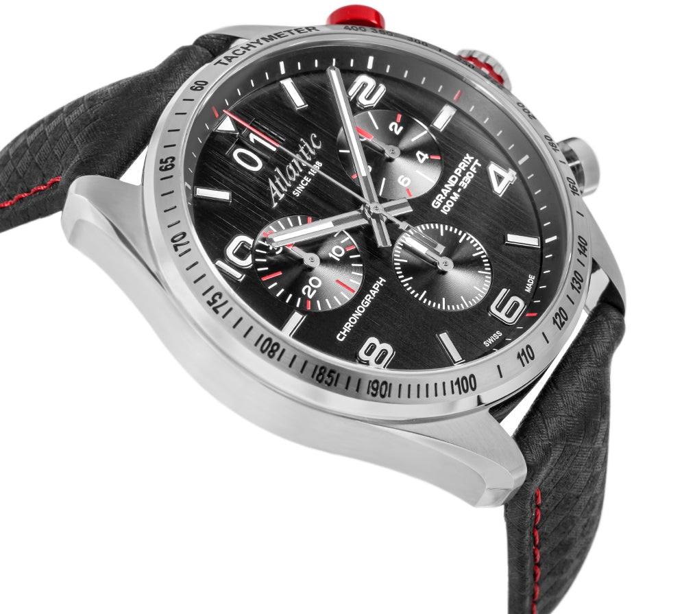 Zegarek Męski Atlantic Grand Prix Chrono 55463.41.65