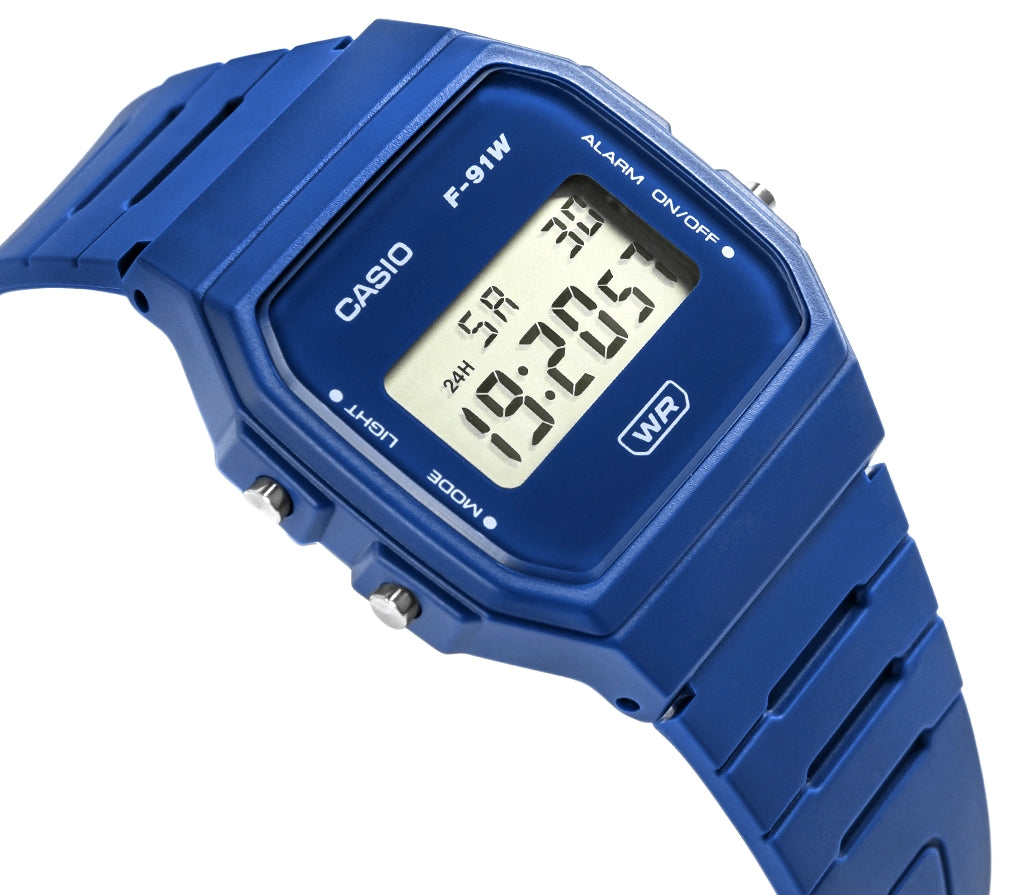 Zegarek CASIO Unisex F-91WB-2A1EF