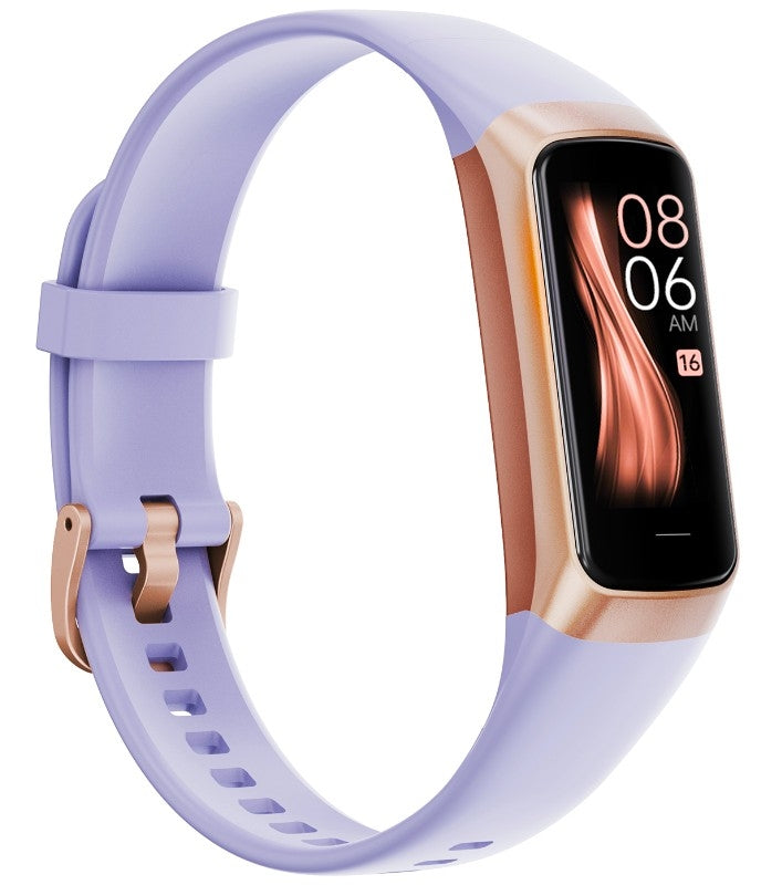 Smartband Damski RUBICON RNCF05 Rose Gold/Berry SMARUB214