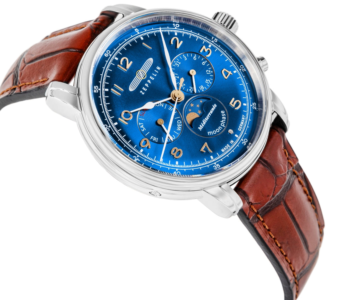 Zegarek Męski ZEPPELIN Mediterranee Moonphase 9636-3