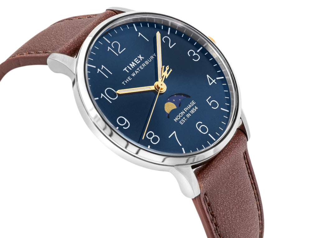 Zegarek Męski TIMEX Waterbury Classic Moon Phase TW2W75600