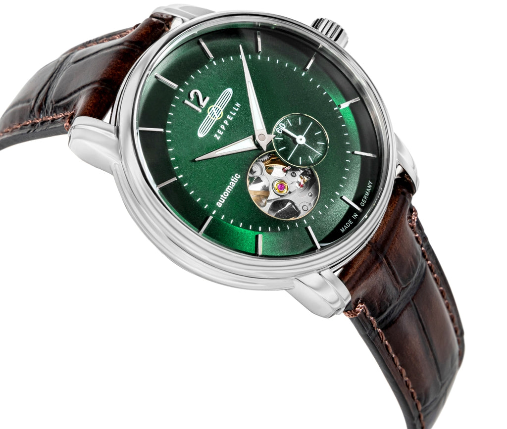 Zegarek Męski ZEPPELIN LZ120 Open Heart Automatic 8166-4