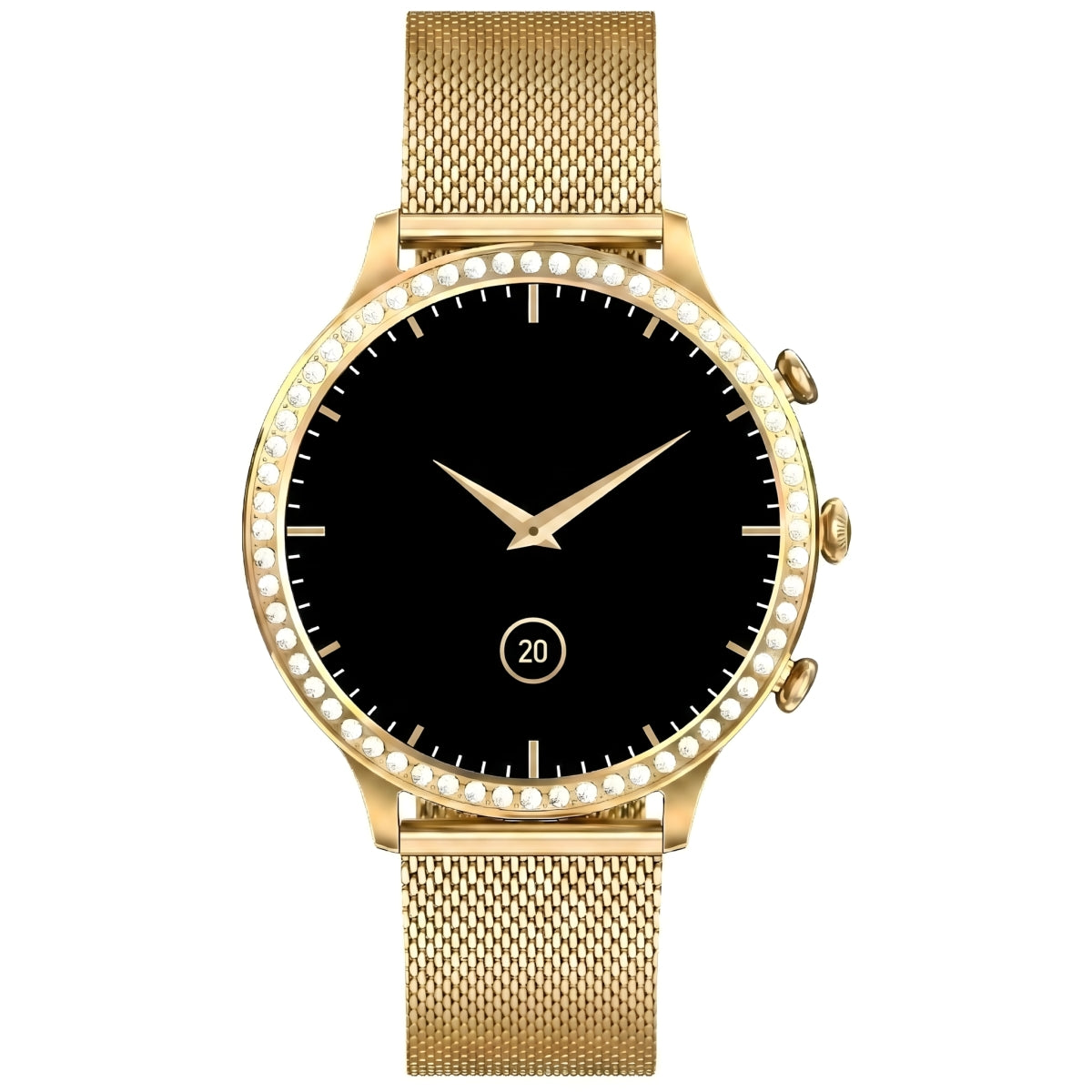 Smartwatch Gravity Złoty Pasek i Bransoleta GT5-3