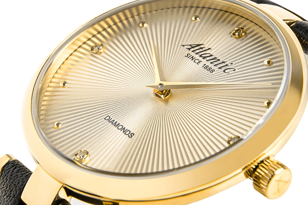 Zegarek Damski Atlantic Royal Diamonds 29044.45.37
