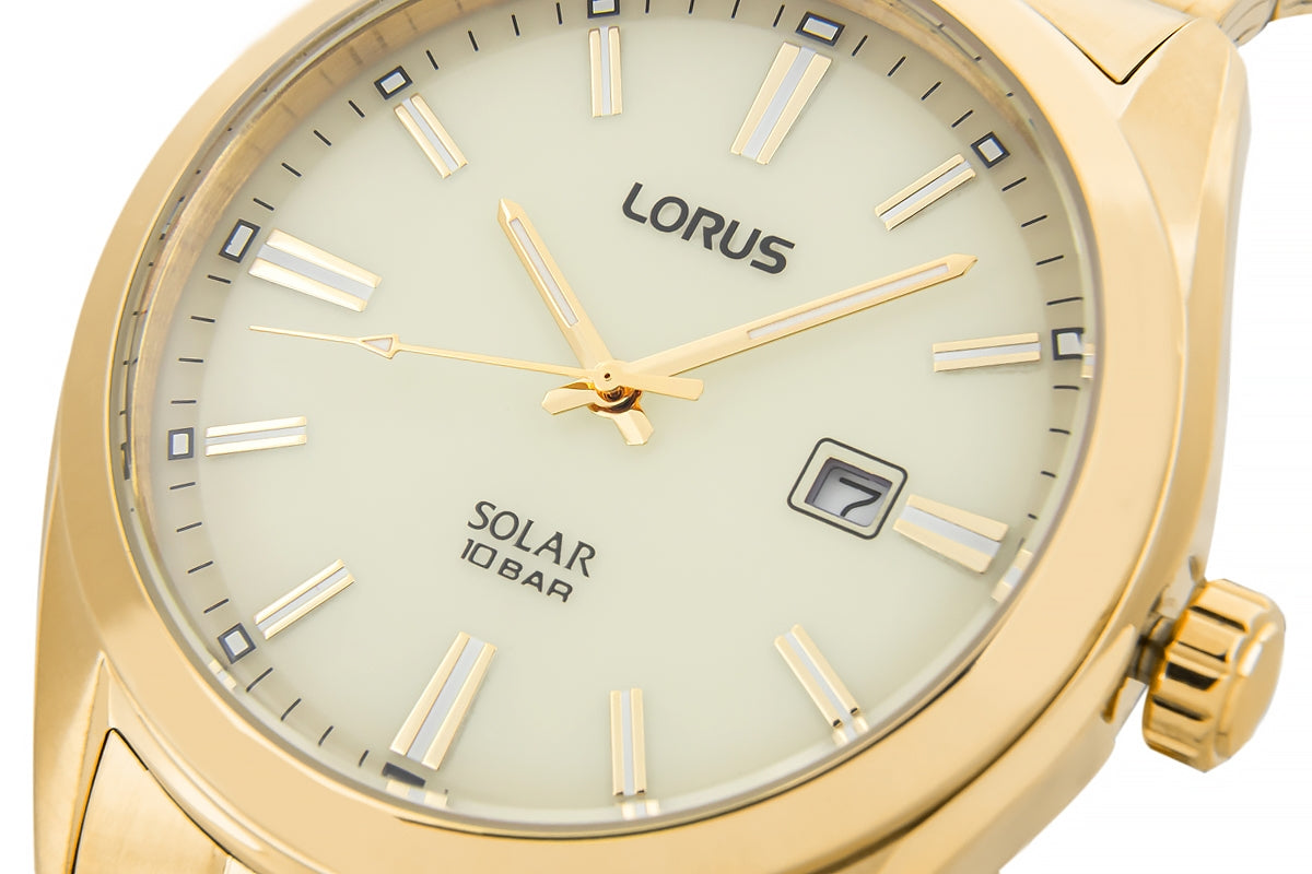 Zegarek Męski LORUS Solar Gold RX338AX9