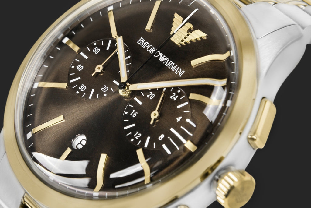 Zegarek Męski Emporio Armani Dario Chronograph AR80084SET