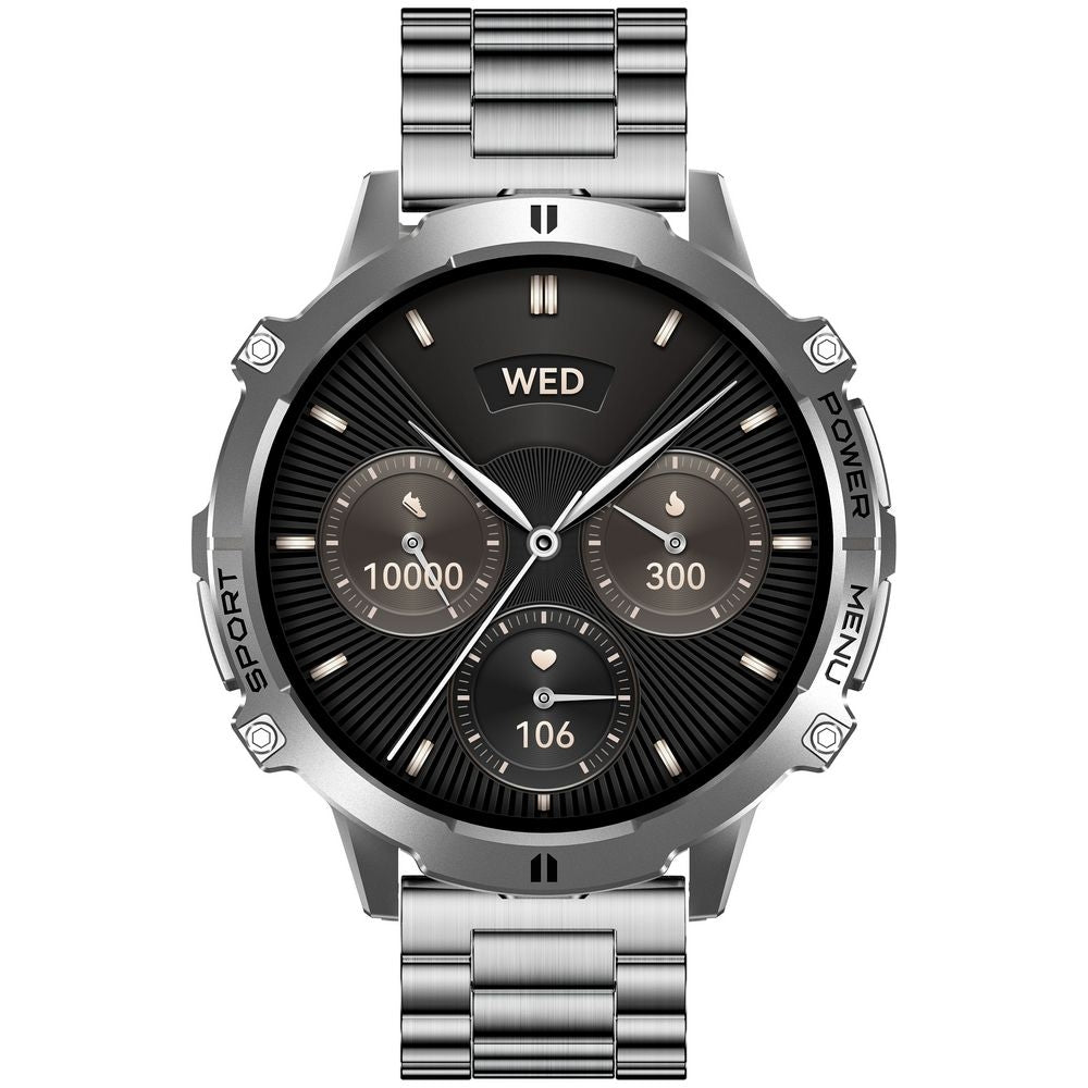 Smartwatch Gravity Grafitowy Pasek + Bransoleta GT42-4