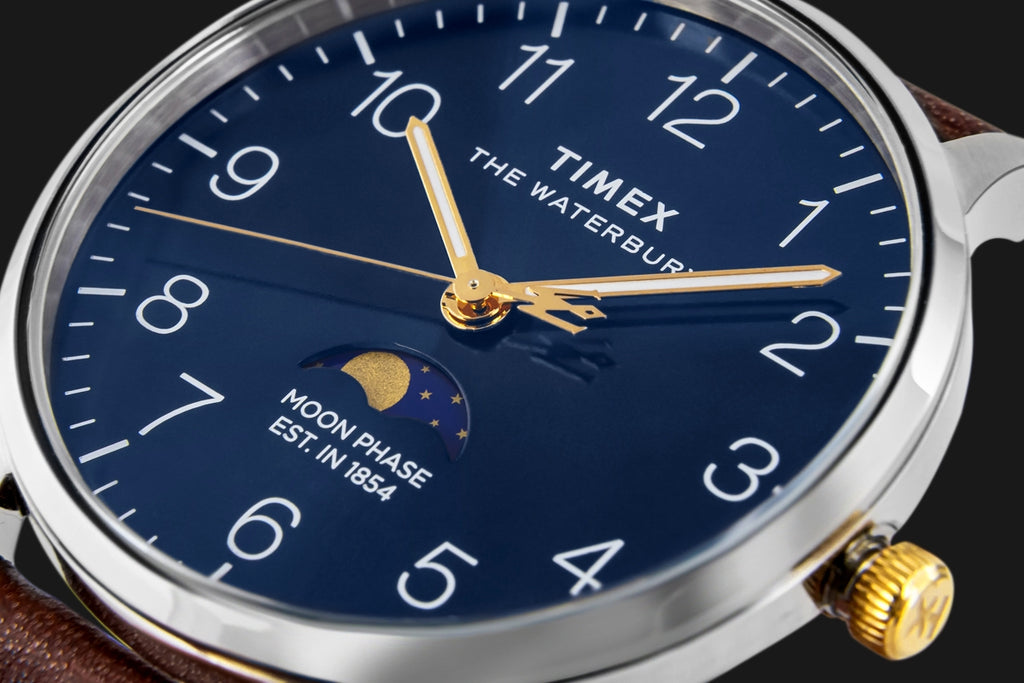 Zegarek Męski TIMEX Waterbury Classic Moon Phase TW2W75600