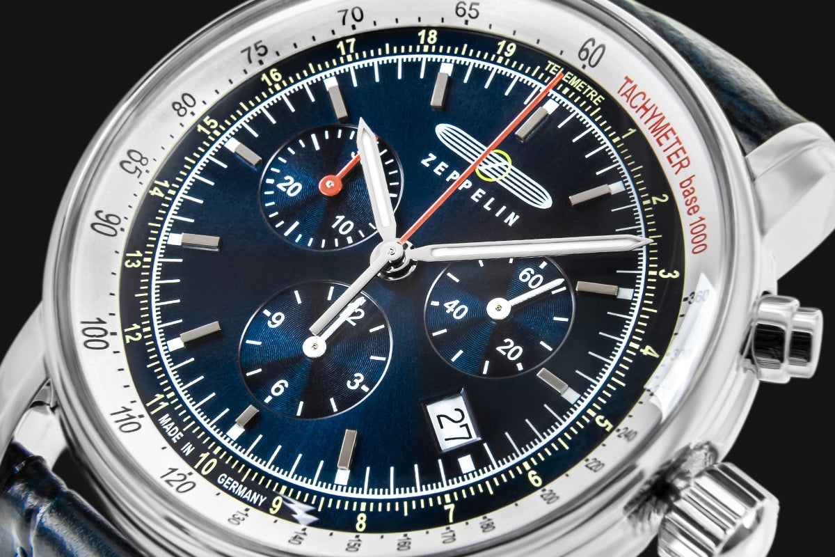 Zegarek Męski ZEPPELIN LZ14 Marine Chronograph 8888-3