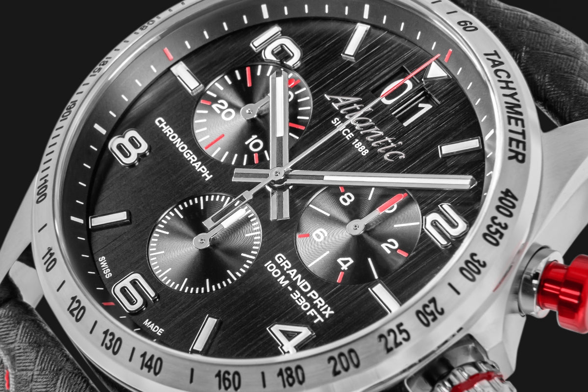 Zegarek Męski Atlantic Grand Prix Chrono 55463.41.65