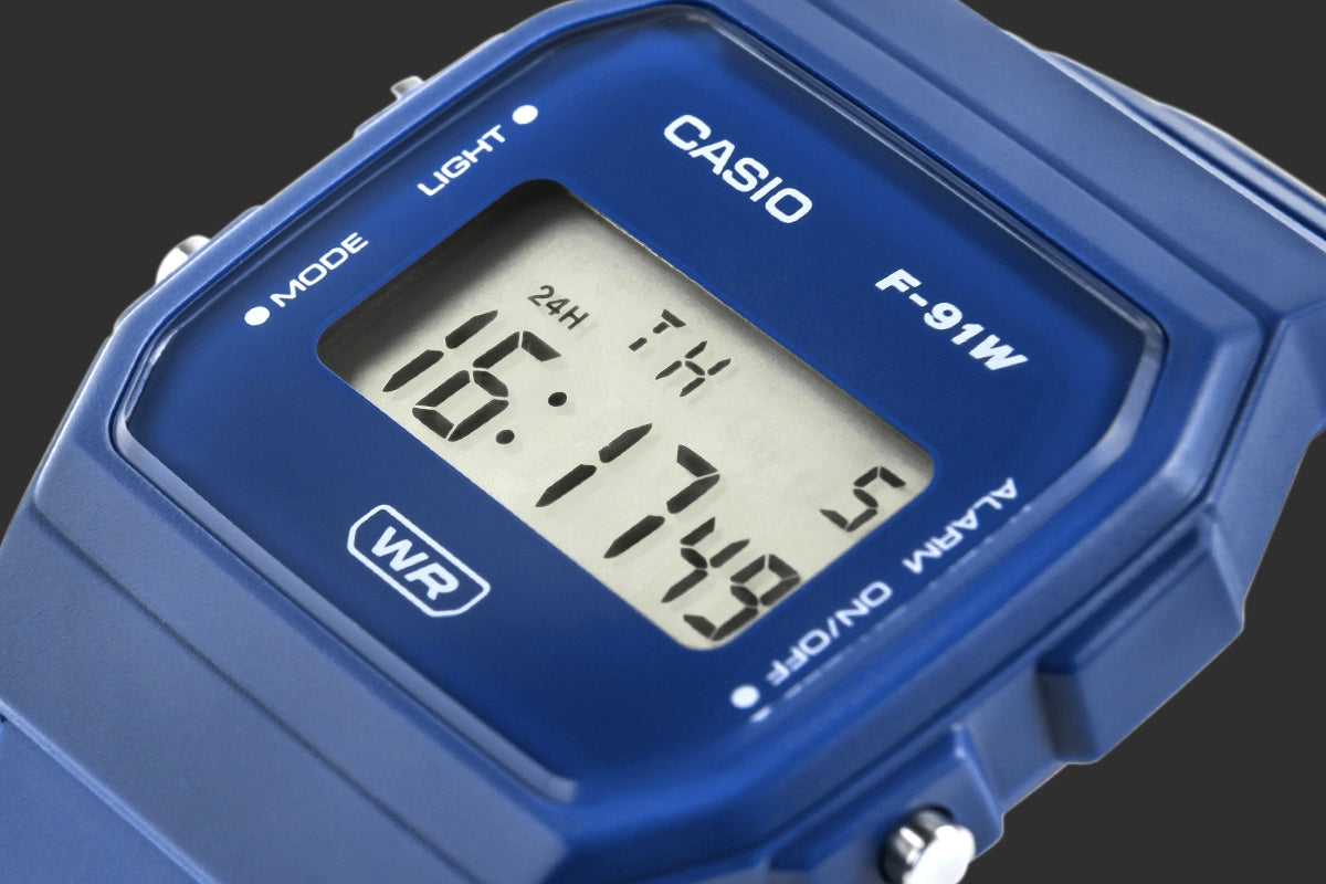 Zegarek CASIO Unisex F-91WB-2A1EF