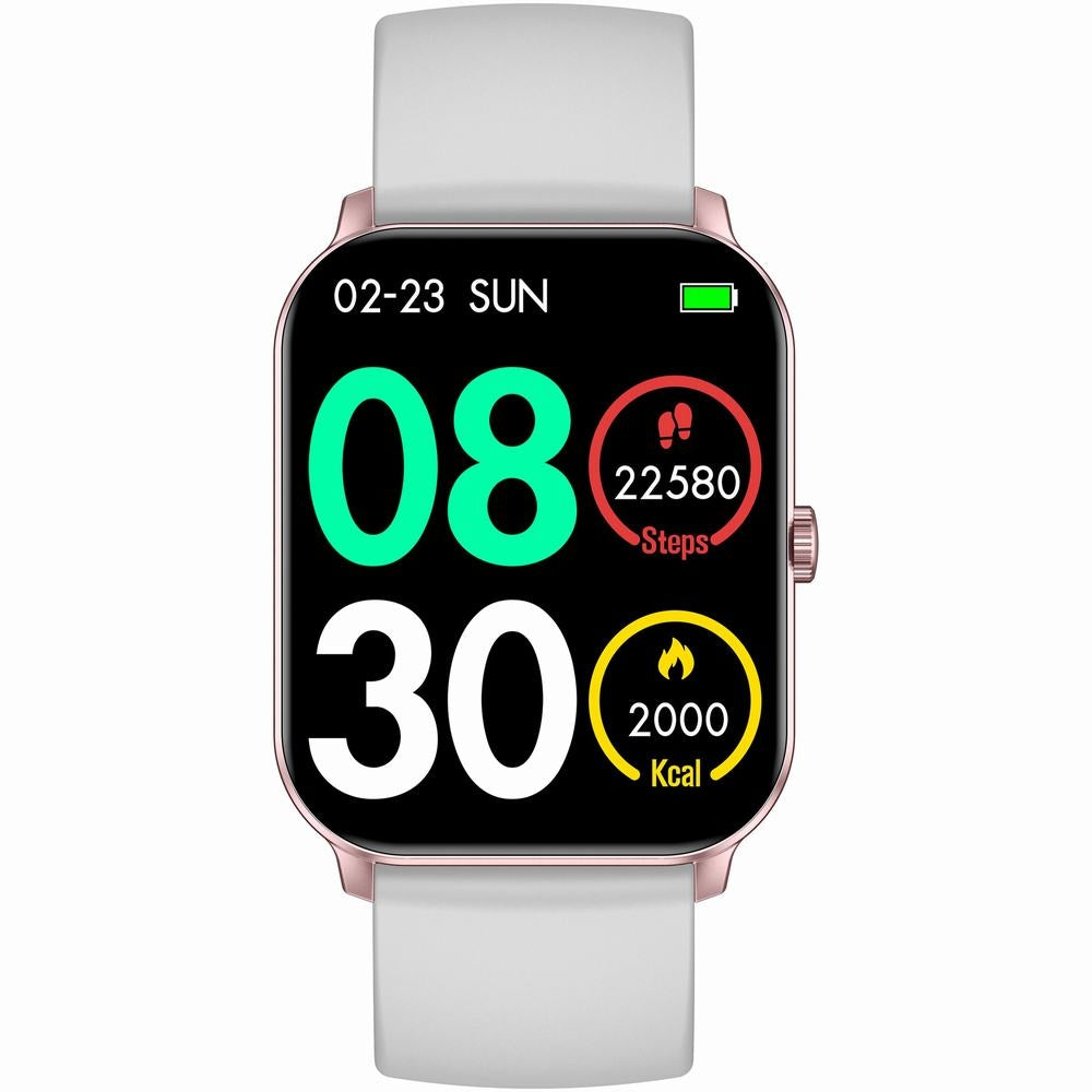 Smartwatch Gravity Różowe Złoto Szary GT36-2