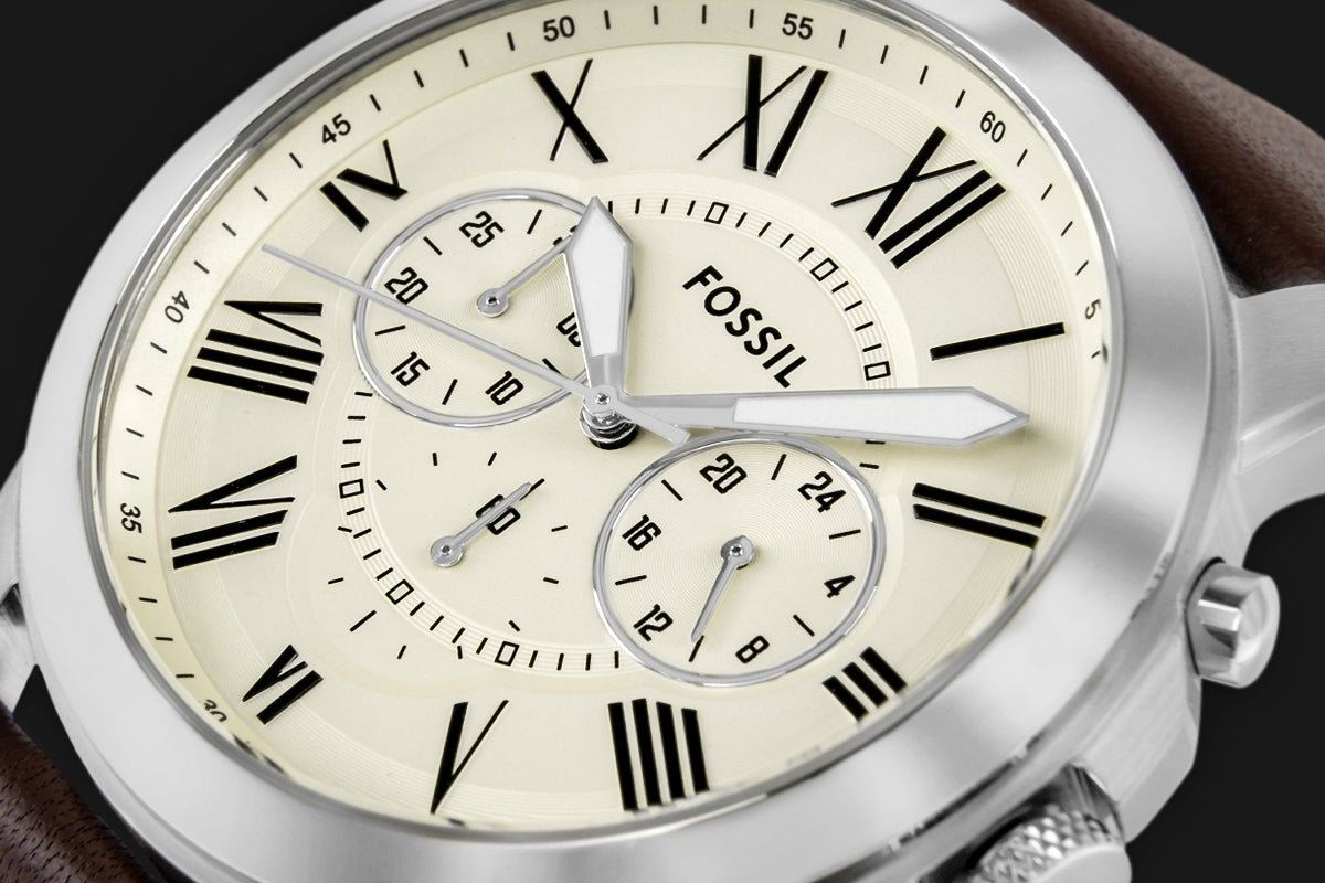Zegarek Męski FOSSIL Grant Leather FS4735